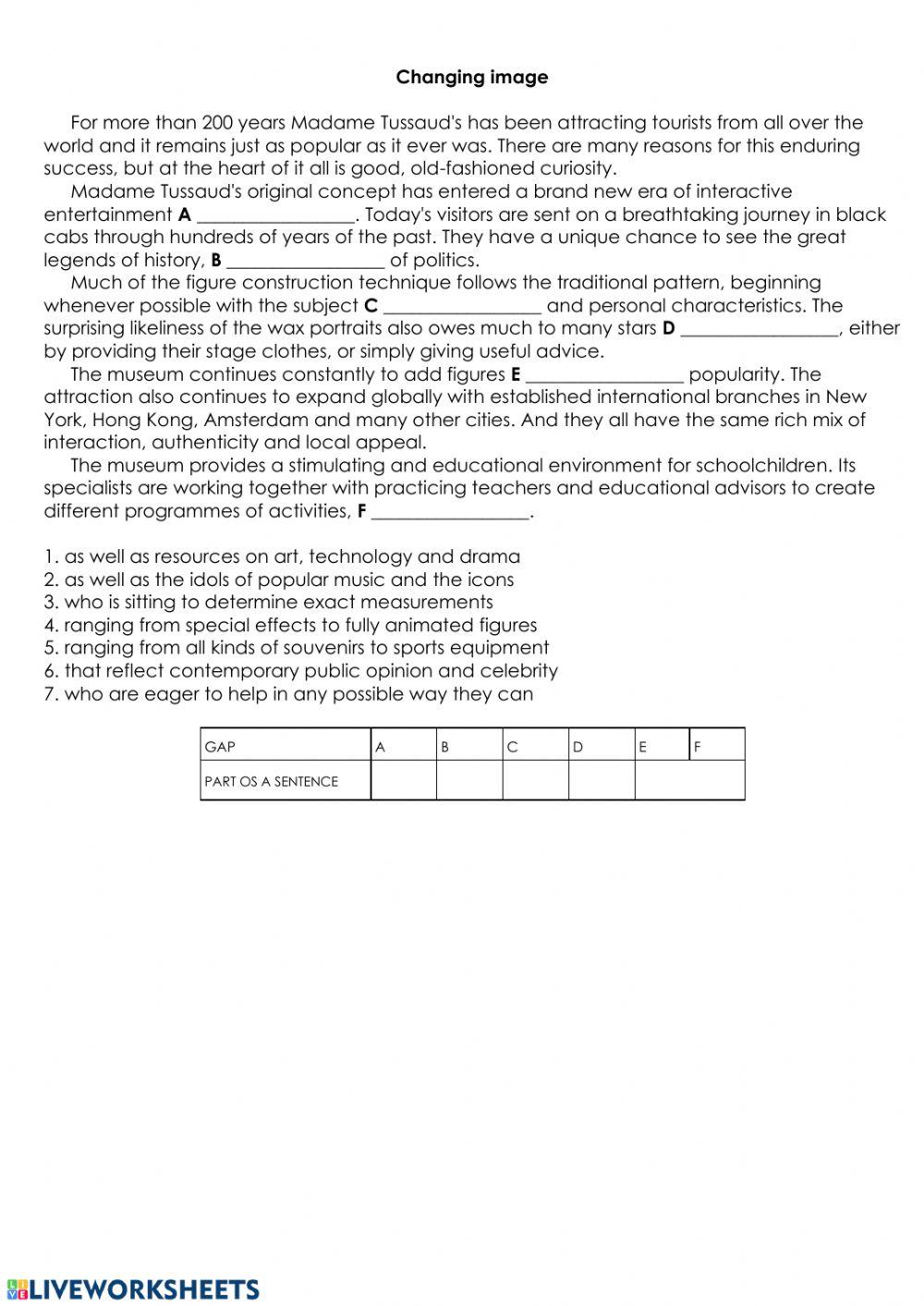 Upstream 3, Unit 9 (Test A)