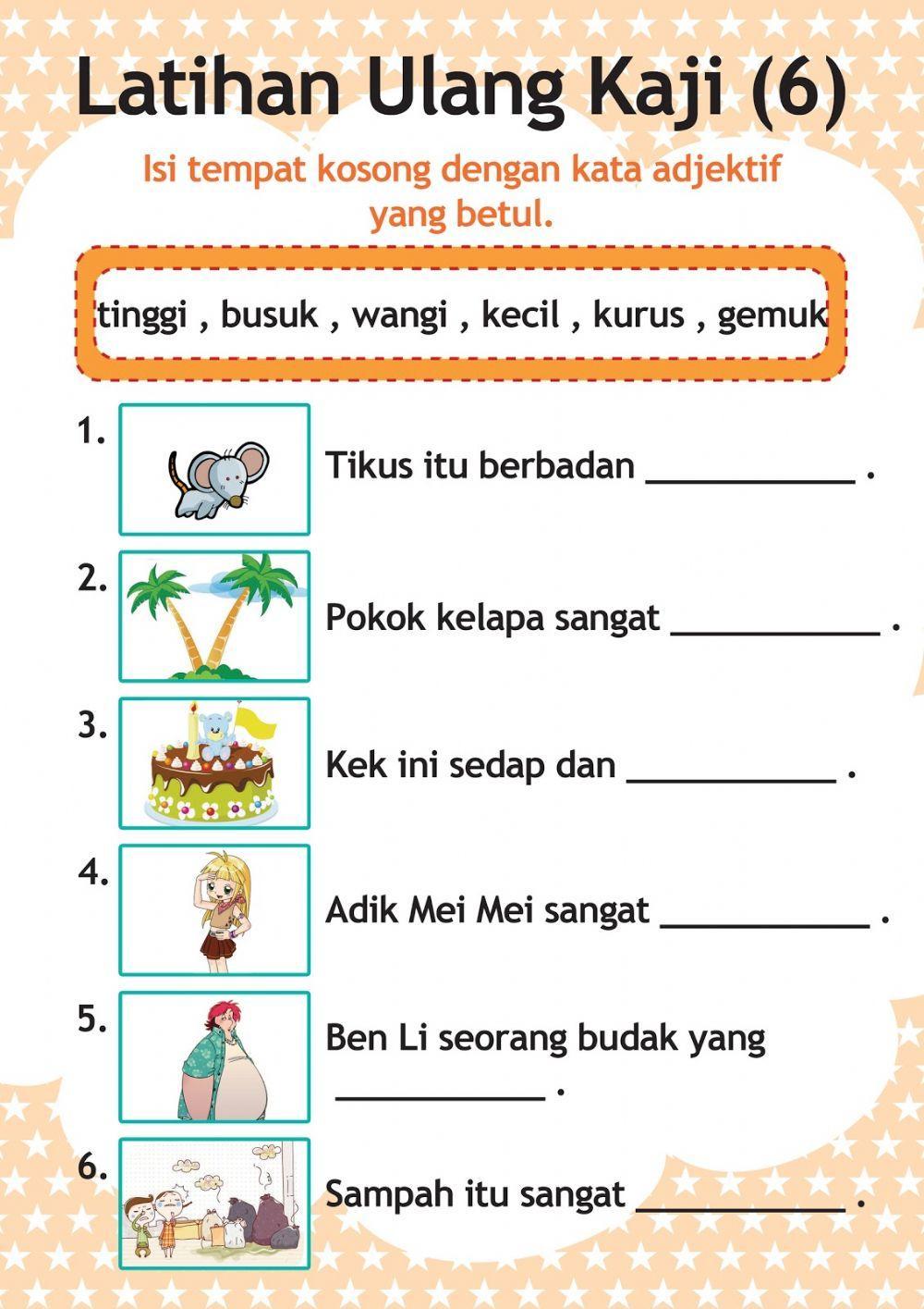 Kata adjektif Kata adjektif