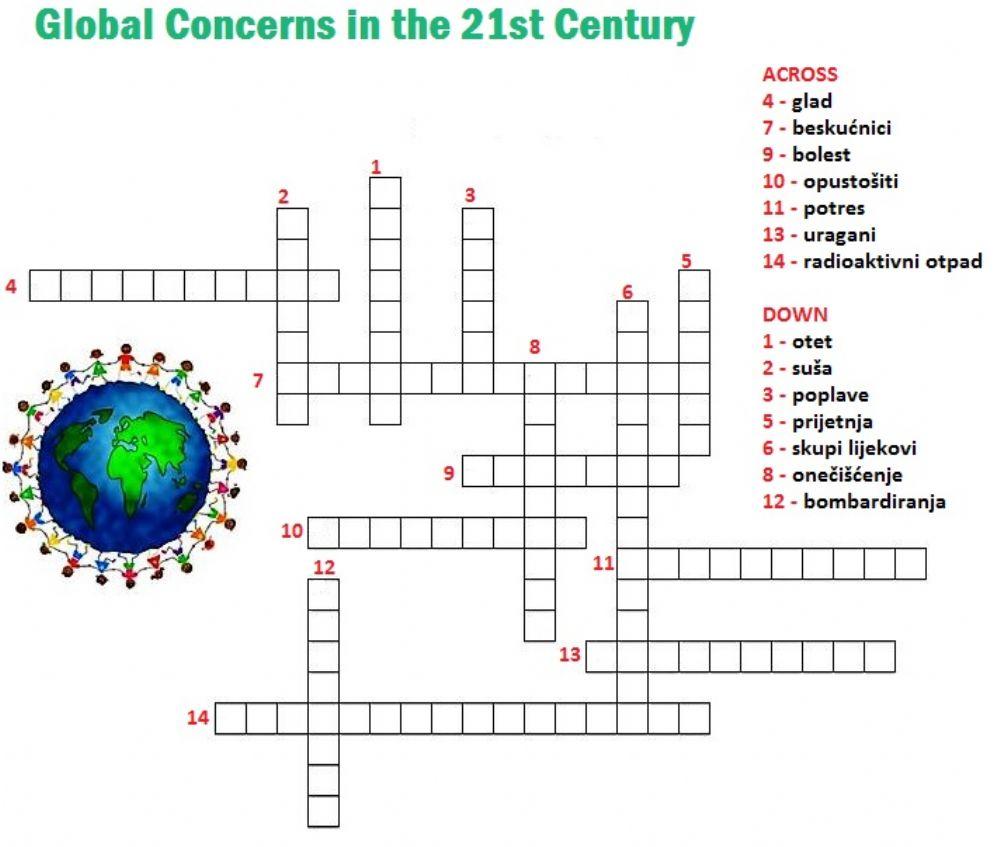 5536298 Global Concerns in the 21st Century crossword