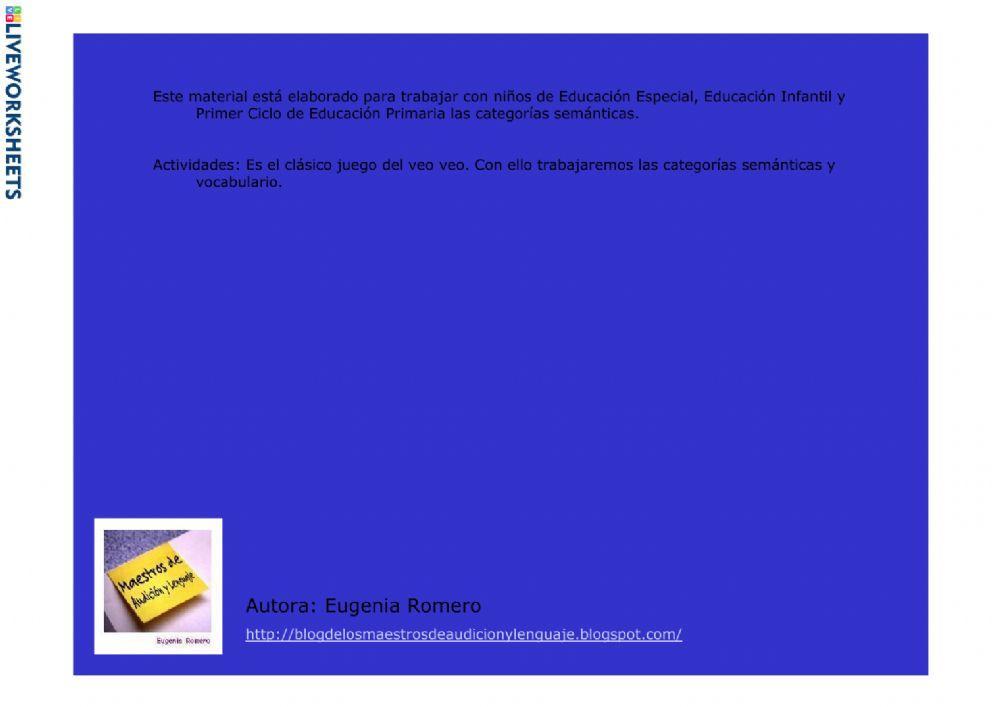 Veo-veo Eugenia Romero