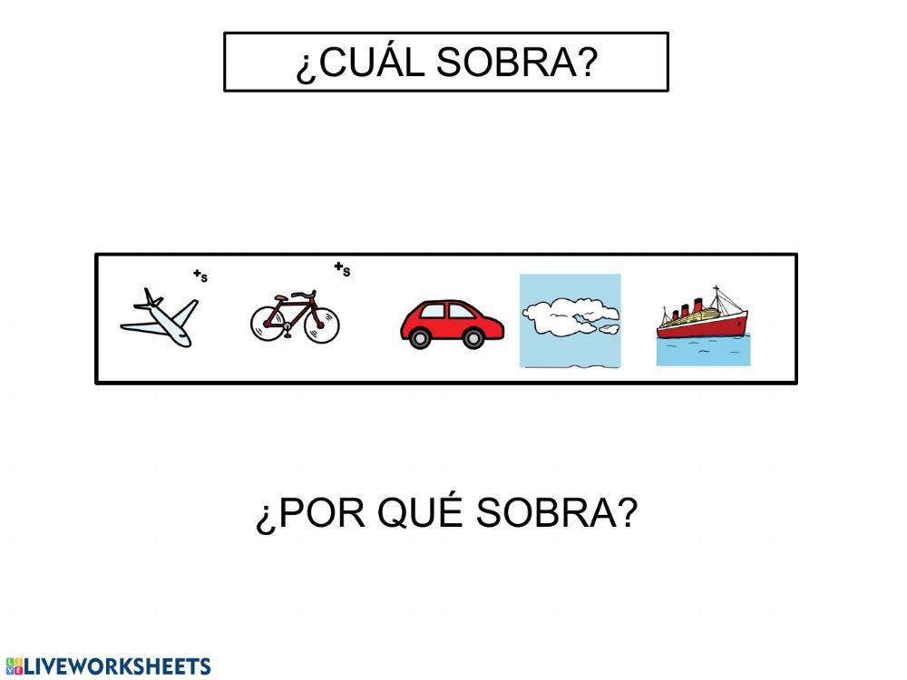 Cuál sobra Cuál sobra