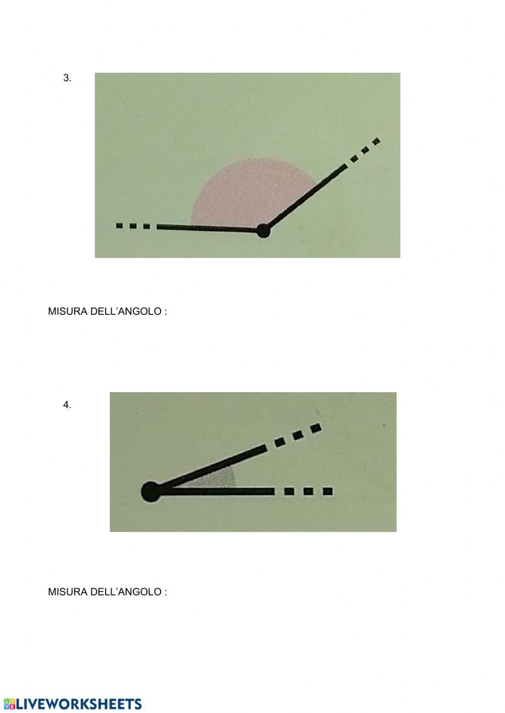 La misura degli angoli