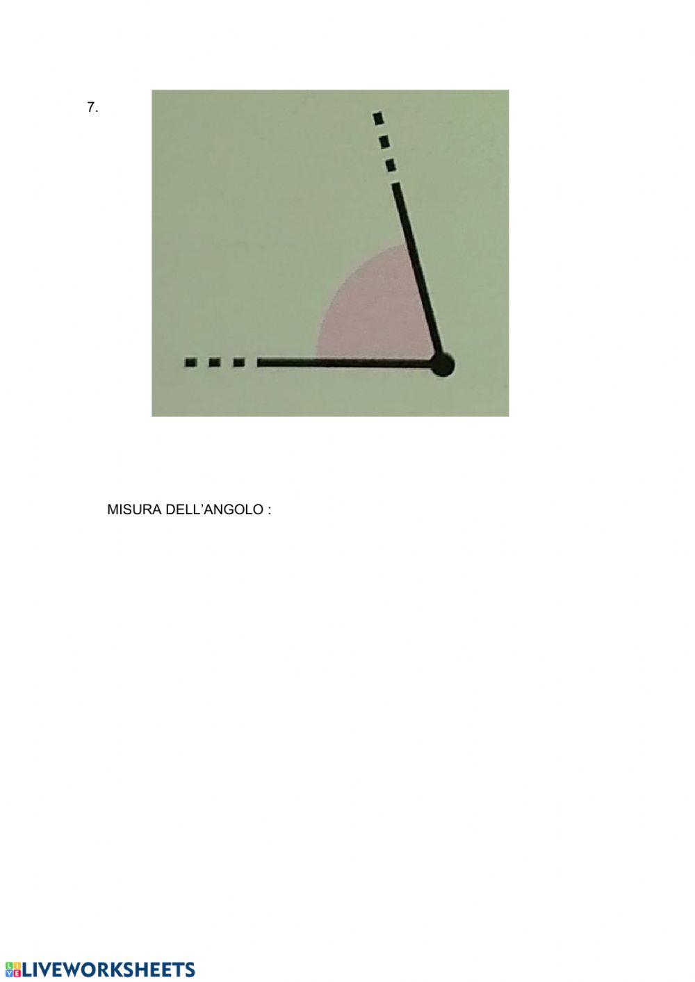 La misura degli angoli