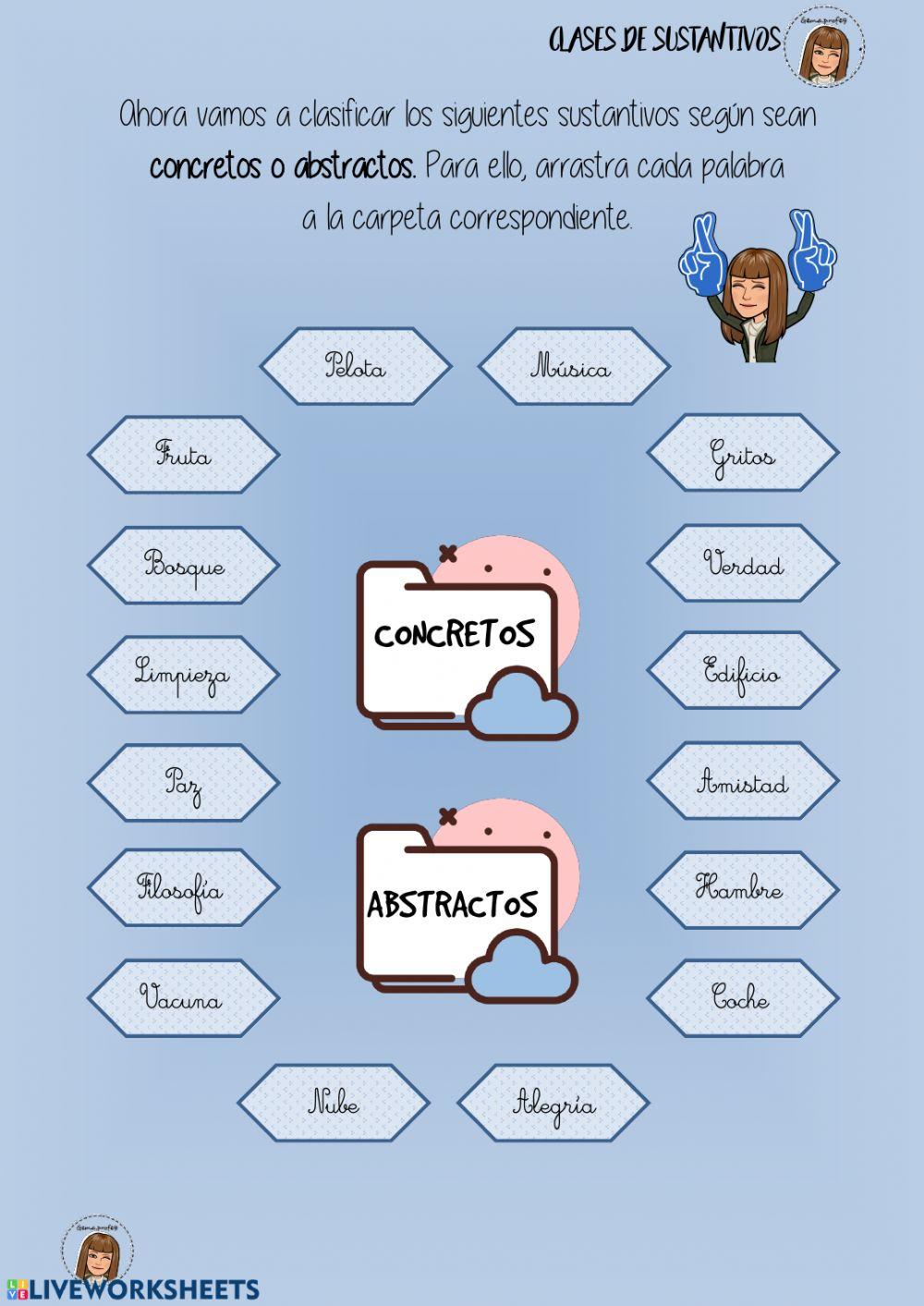 Clases de sustantivos