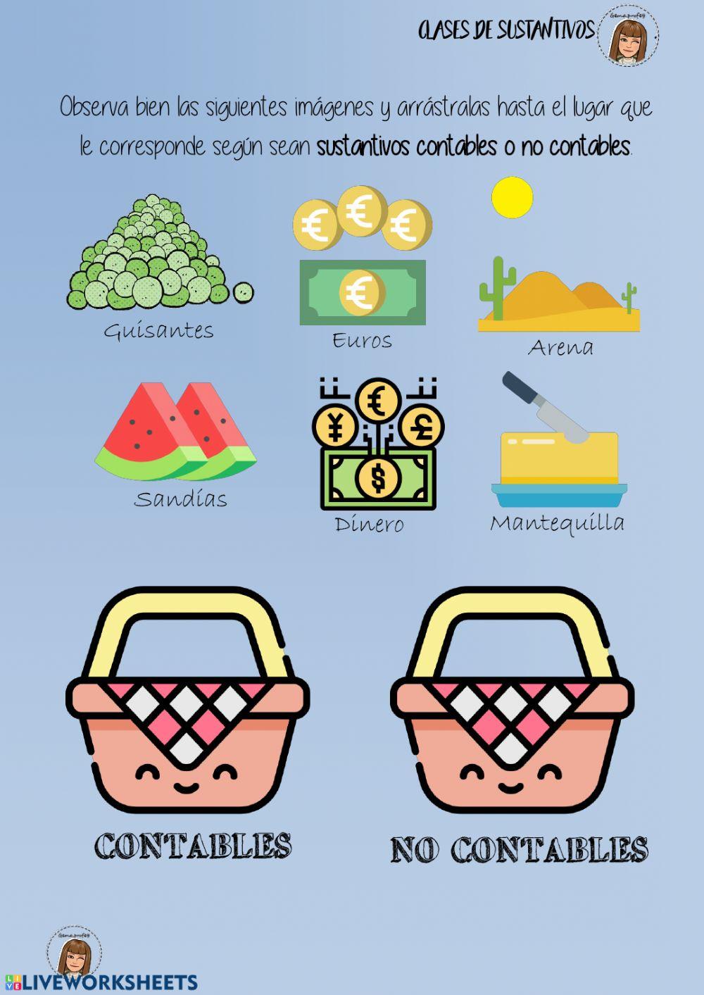 Clases de sustantivos