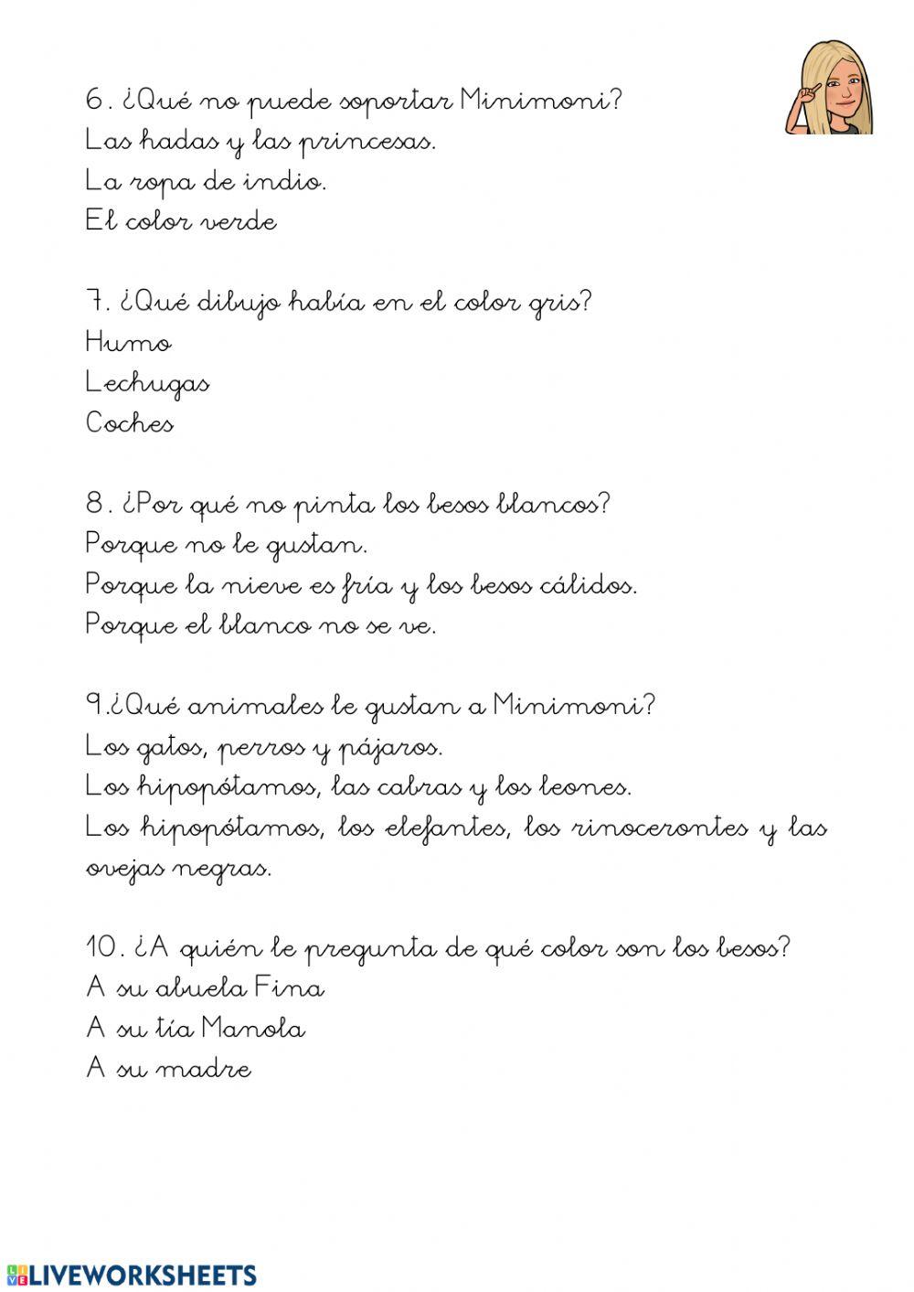¿De qué color es un beso?