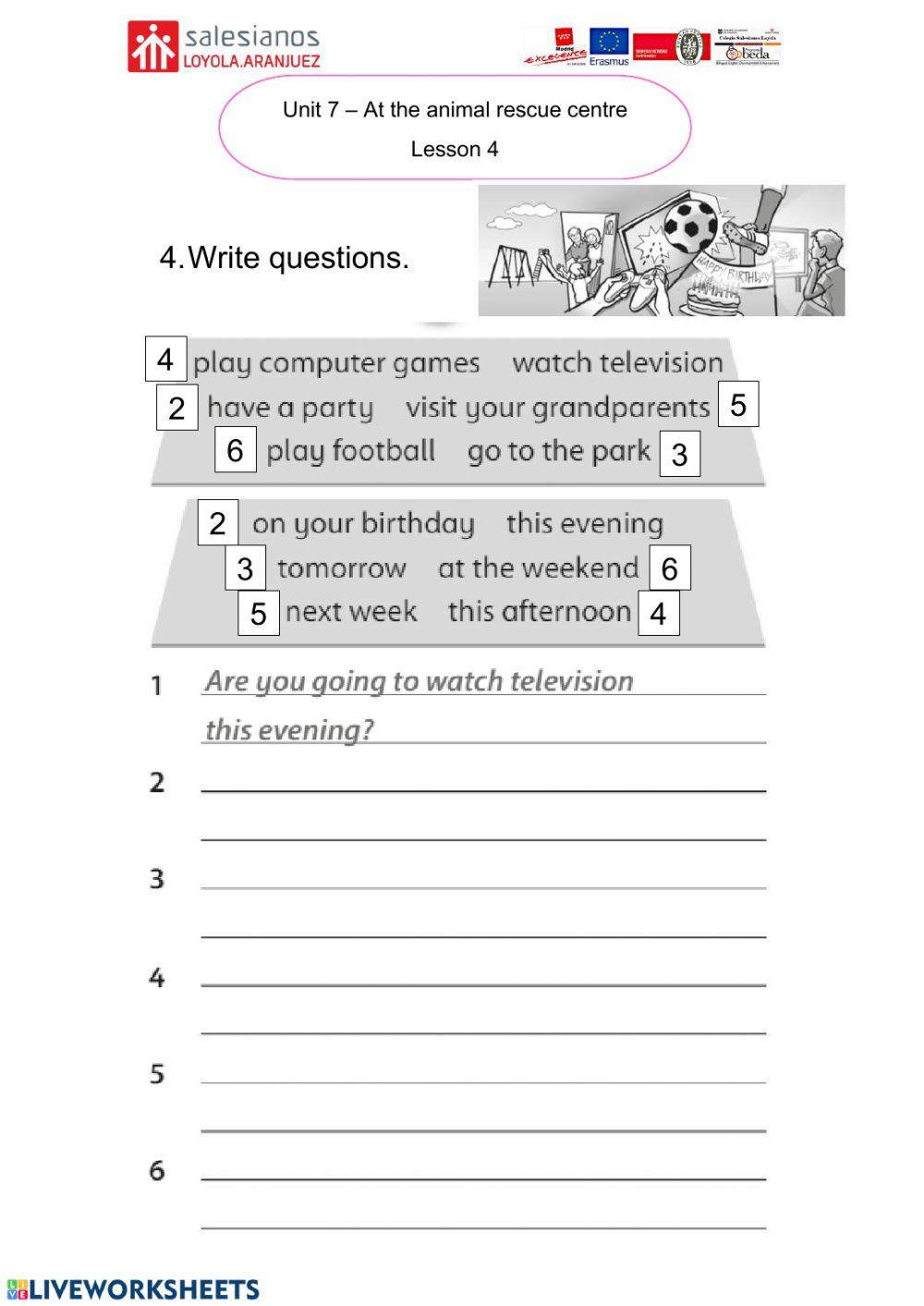 Lesson 4 Unit 7 English 5º