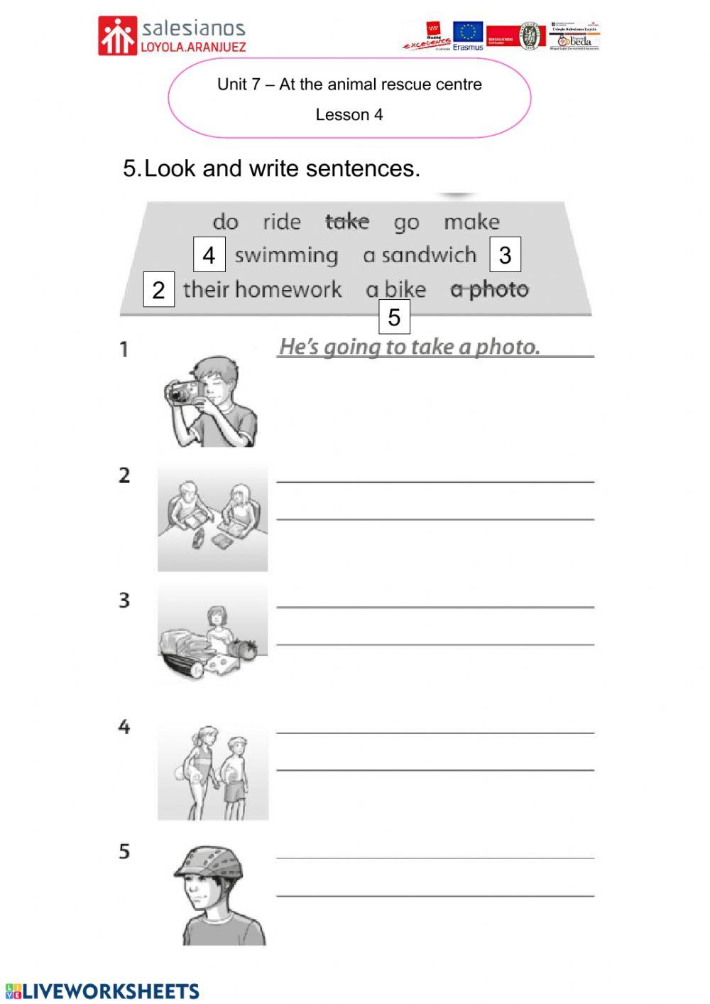 Lesson 4 Unit 7 English 5º