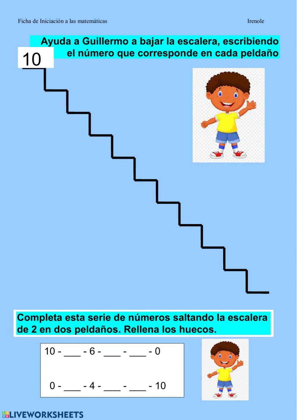 Números descendentes