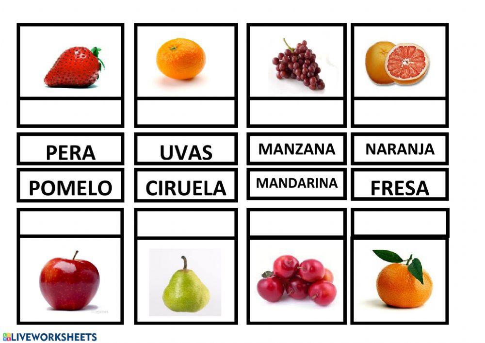 Frutas de la primavera