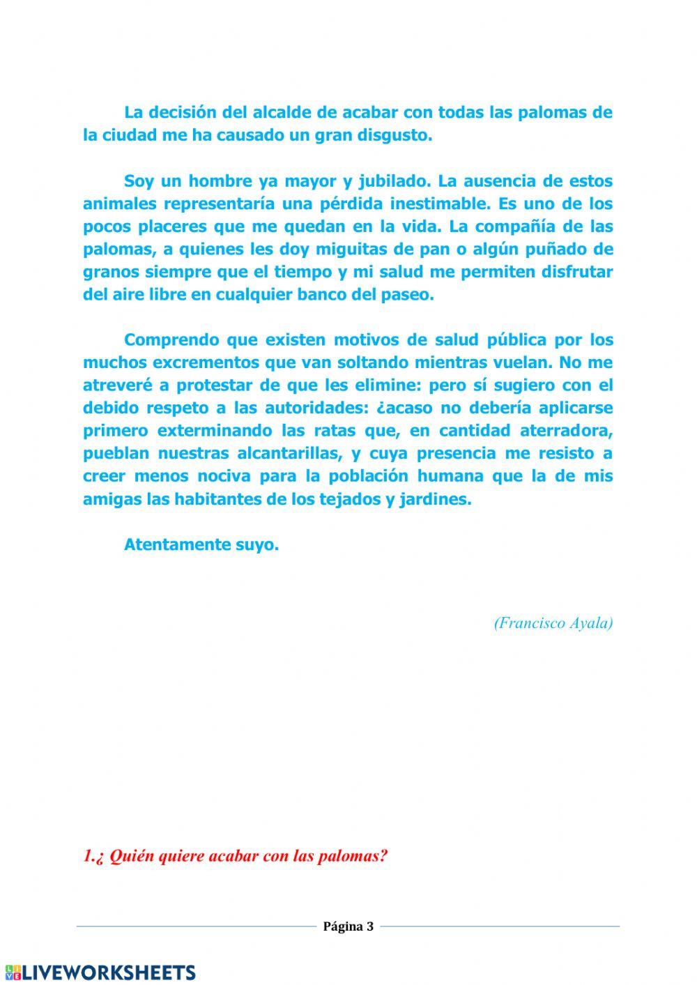 Comprensión lectora 7