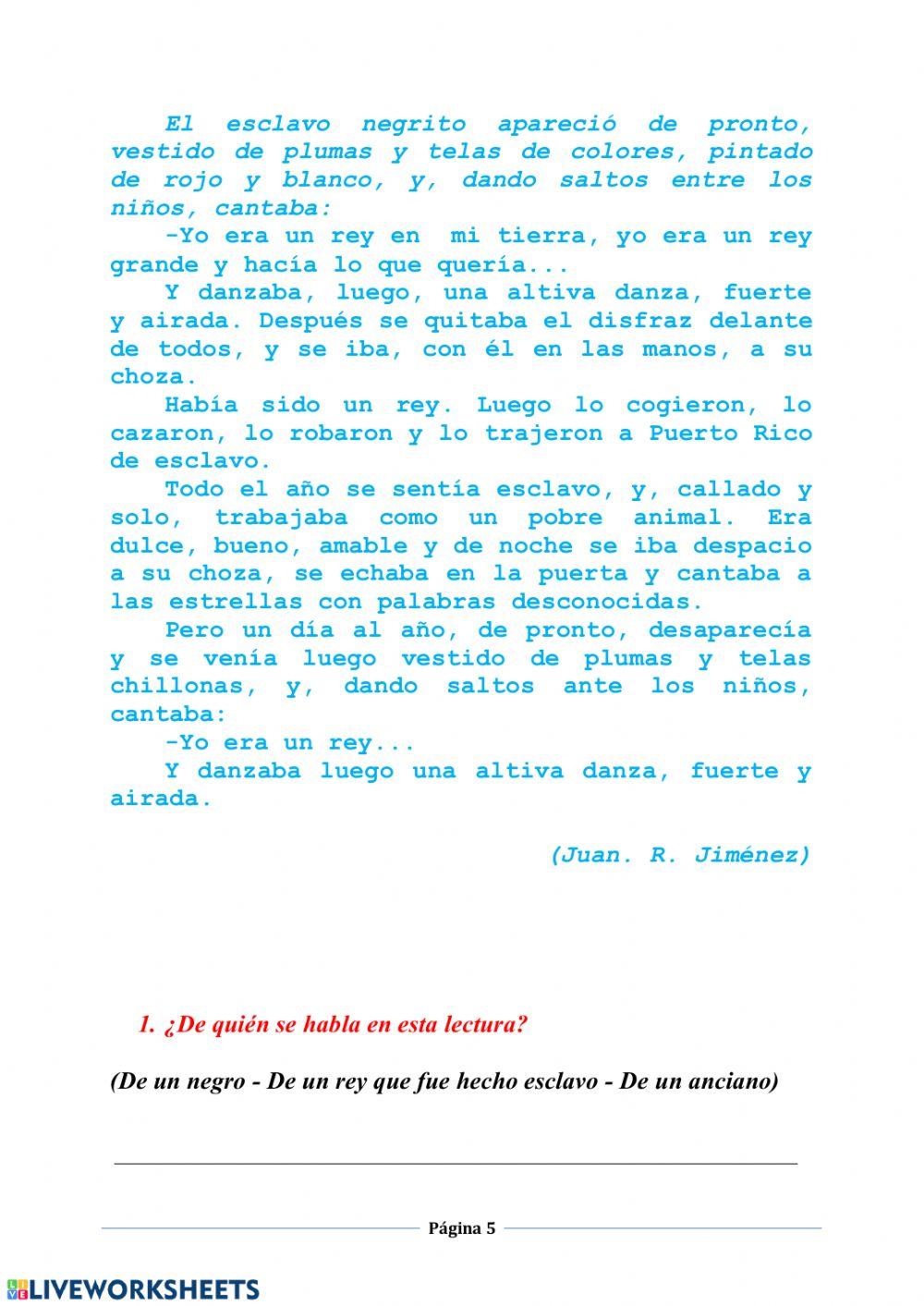 Comprensión lectora 7