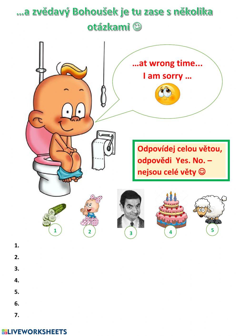 Poslech - odpovědi na otázky