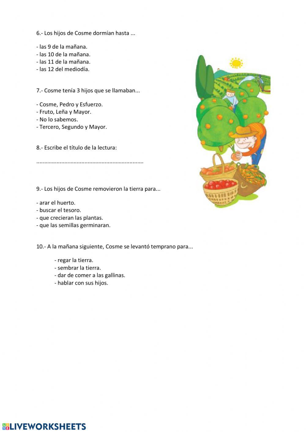 CL: El tesoro del huerto