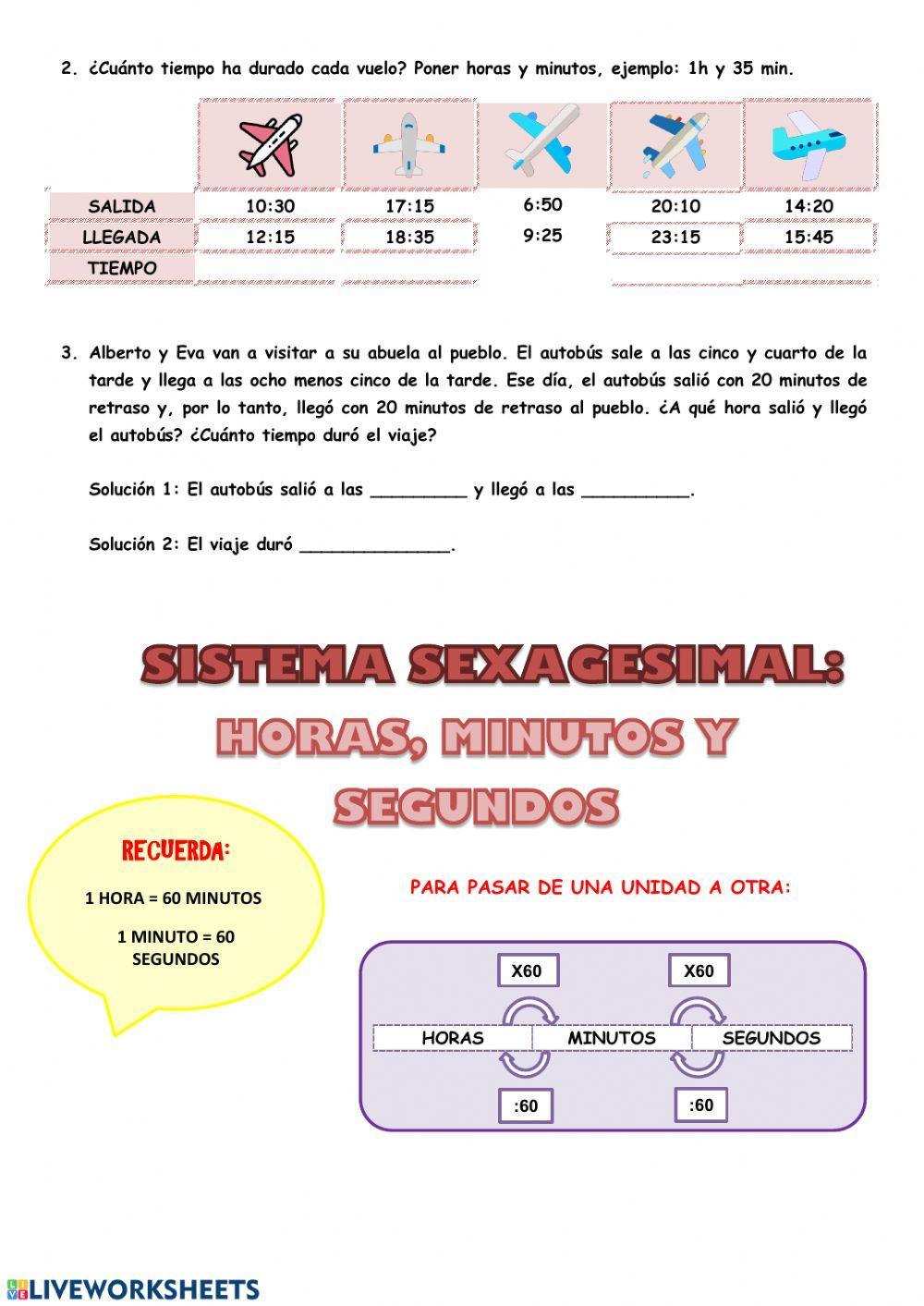 Sistema sexagesimal Sistema sexagesimal