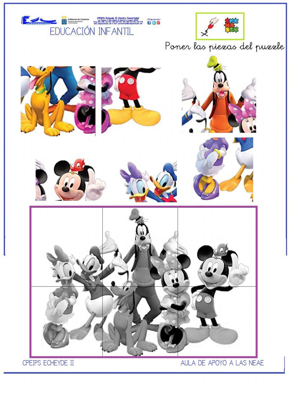 Completar puzzle 1 Completar puzzle 1