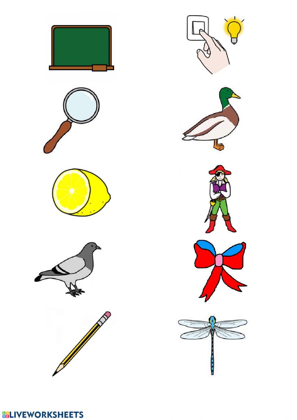 Une las que empiecen igual