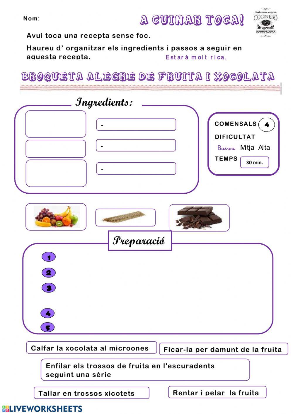La recepta La recepta