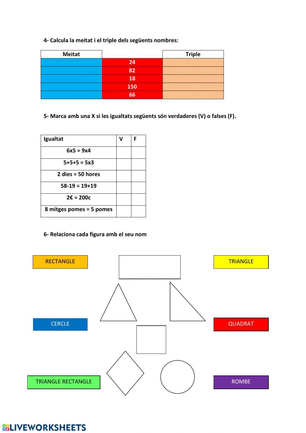 Geometria i operacions