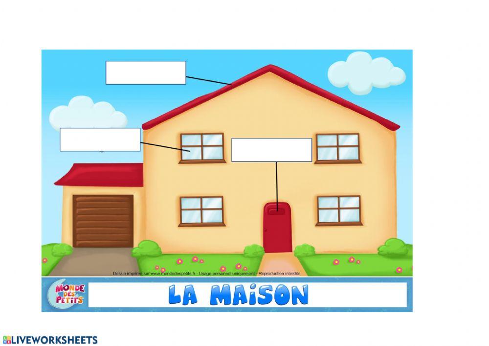 Les parties de la maison