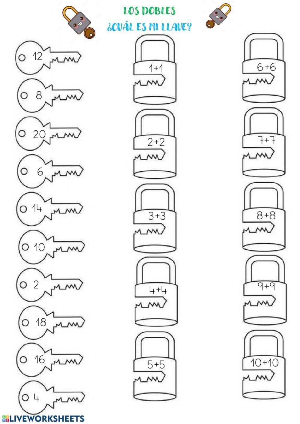 Candados de los dobles