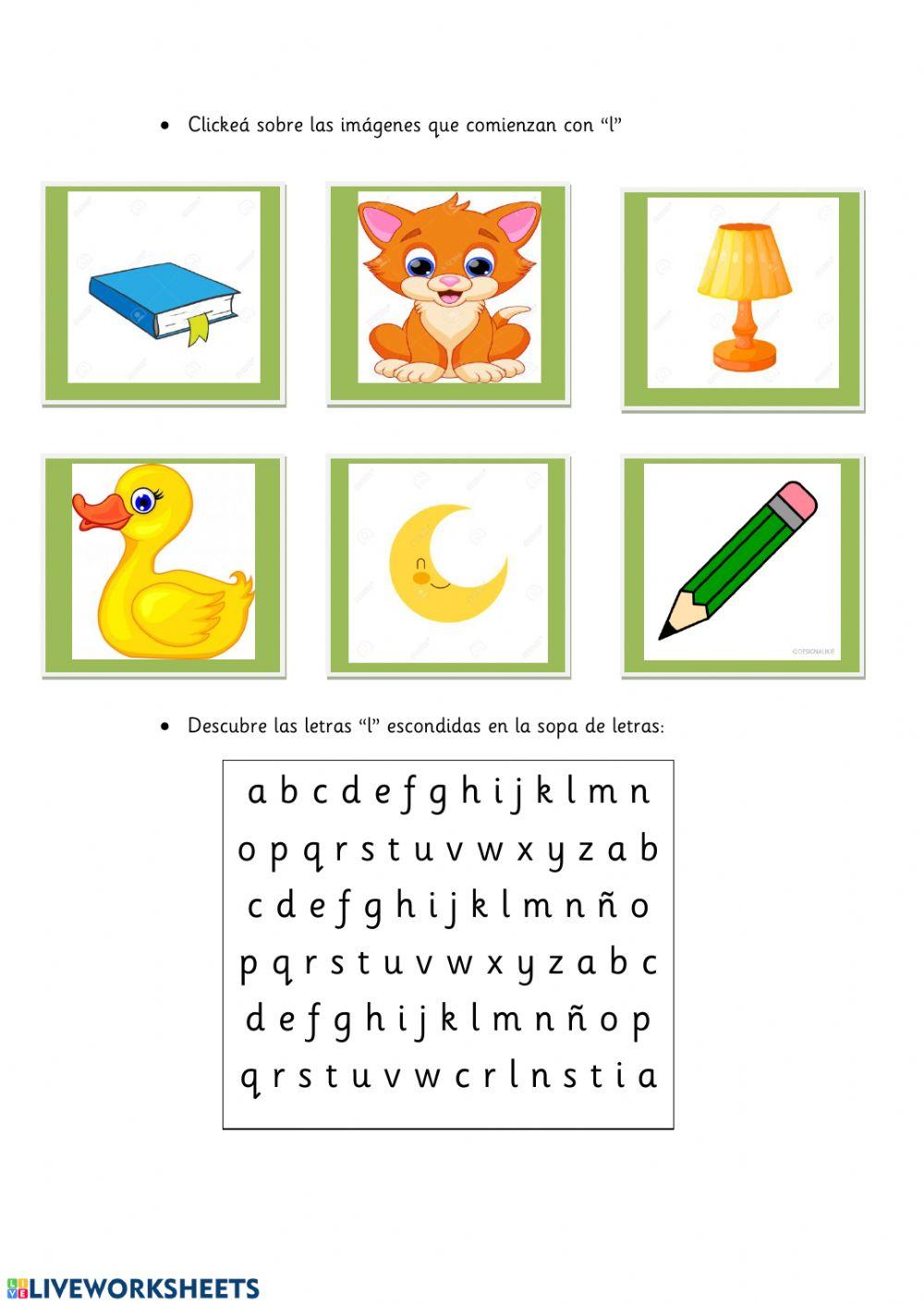 Presentación letra L