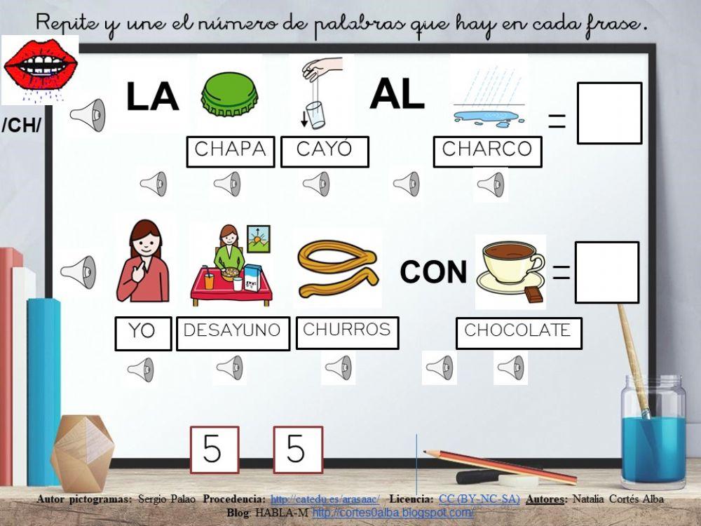 Conciencia léxica -ch-