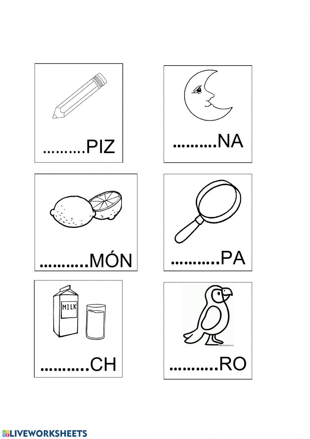 Conciencia silabica.
