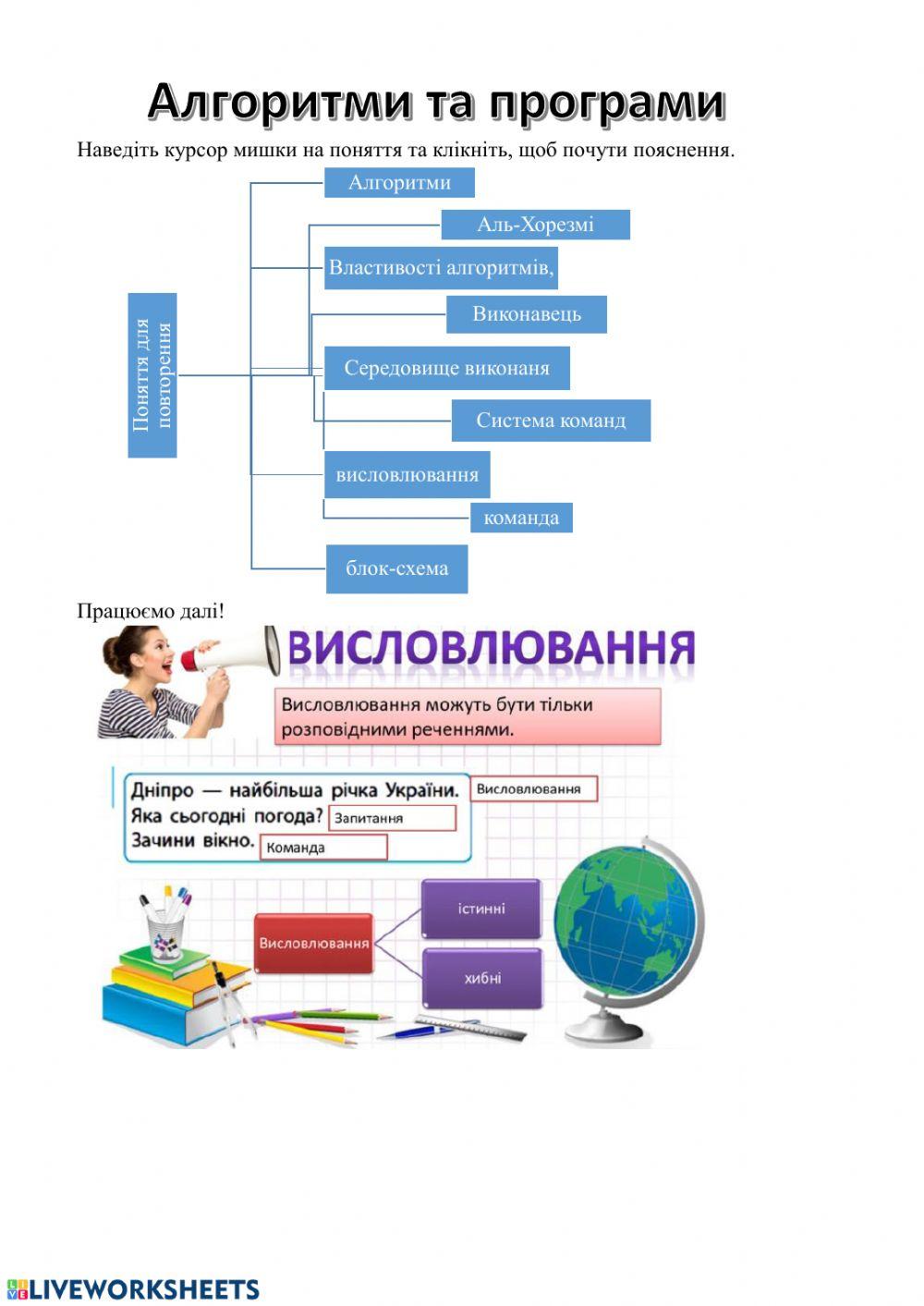 1 Алгоритми і програми