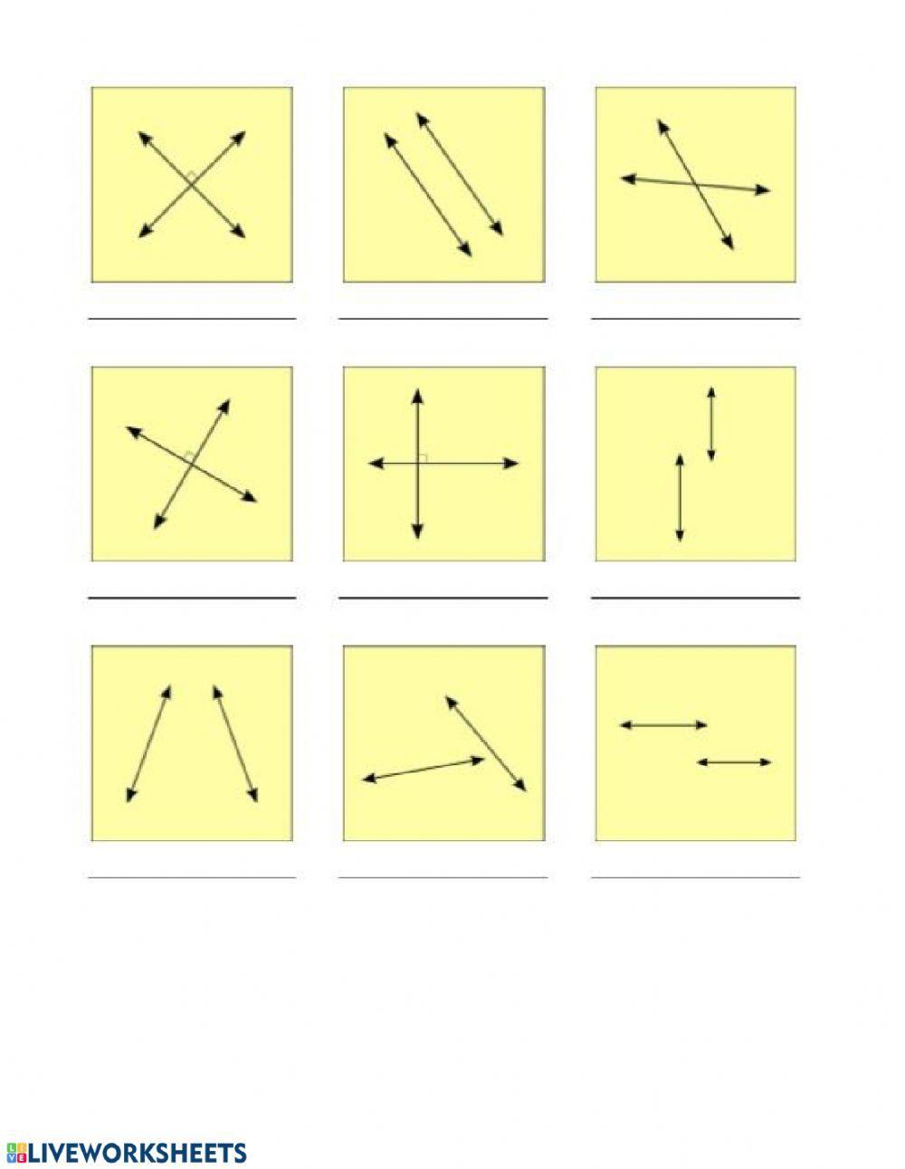 Intersecting, Parallel, and Perpendicular Lines 1