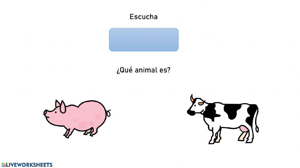 Sonidos de los Animales