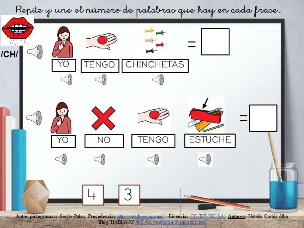 Conciencia léxica -ch-