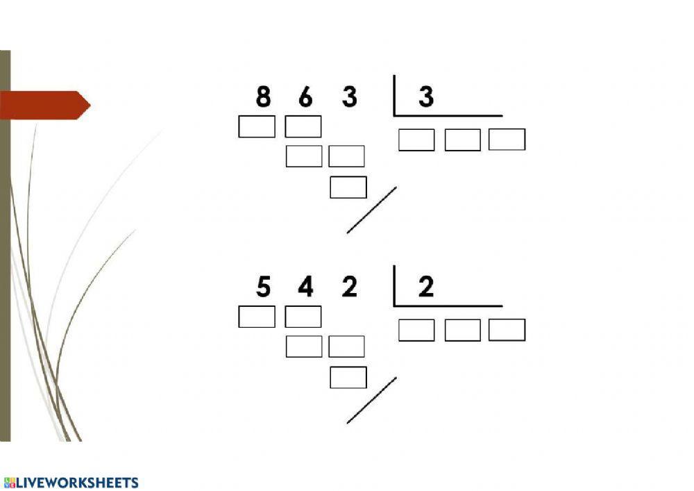 Divisions amb més d'una xifra al quocient