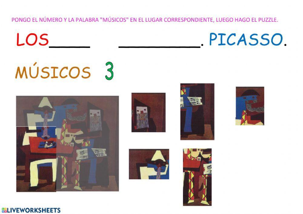Los Tres Músicos. Picasso.