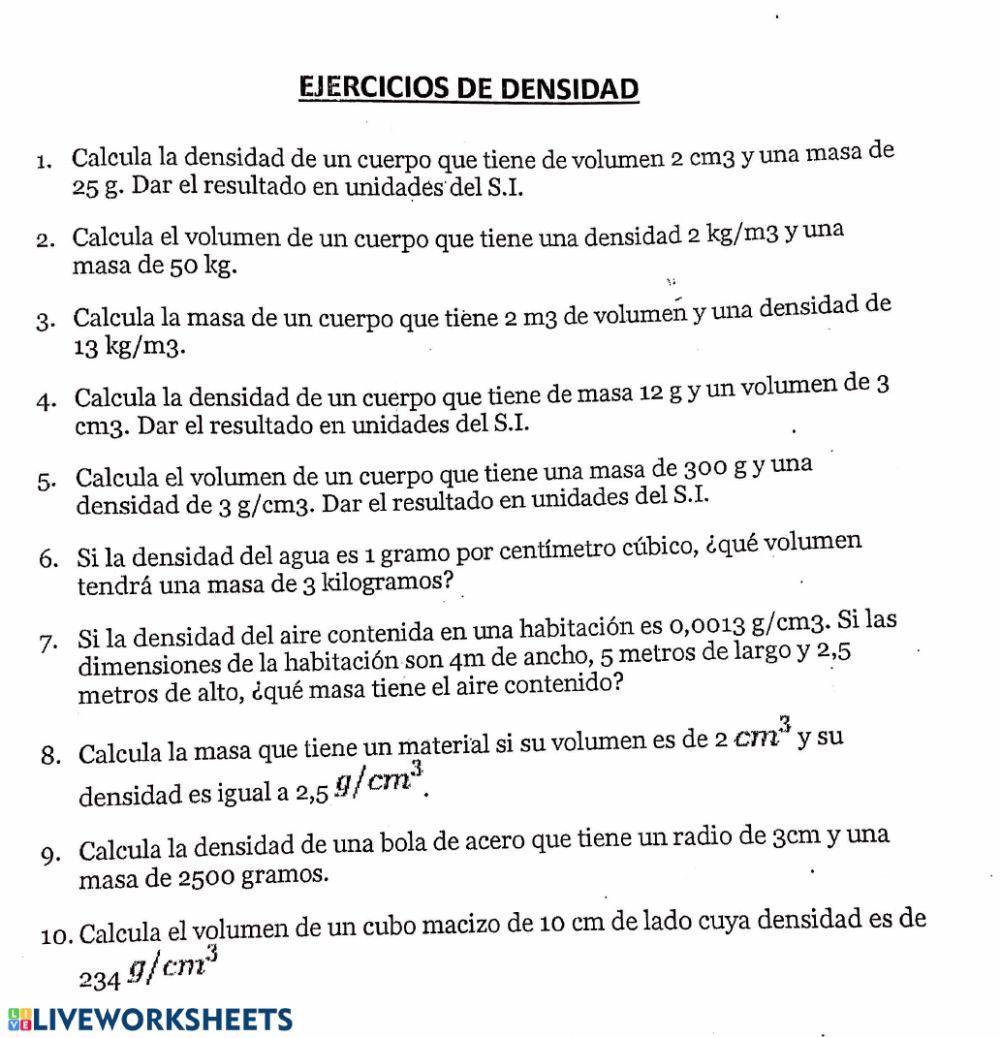 Unidades y conversiones