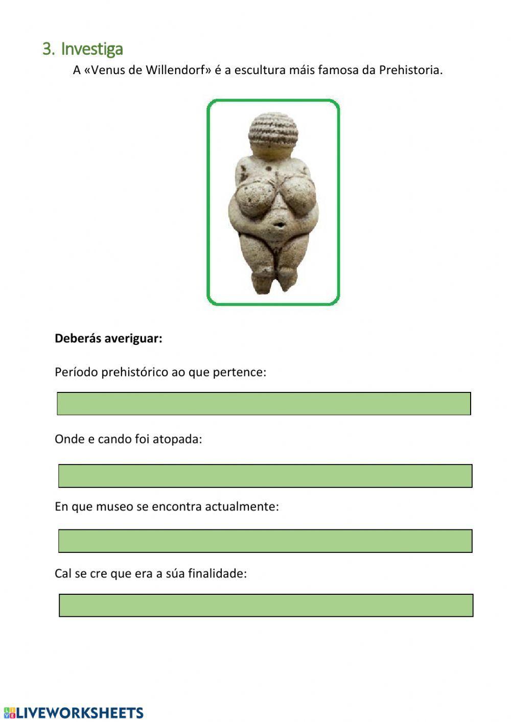 A prehistoria na Península