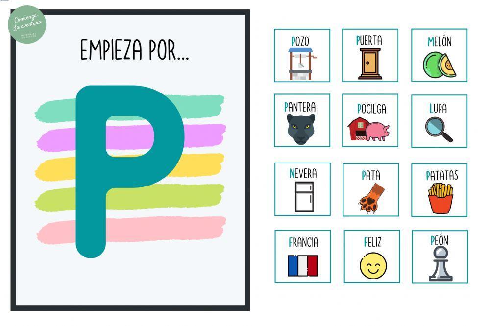 Empieza por... (L, M, N, P)