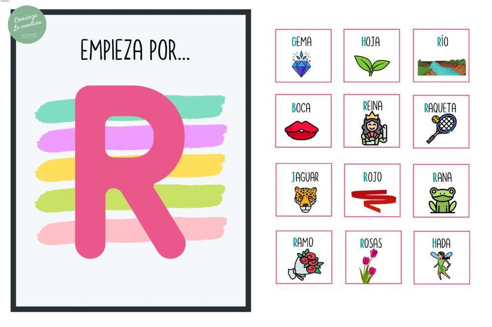 Empieza por... (Q, R, S, T)