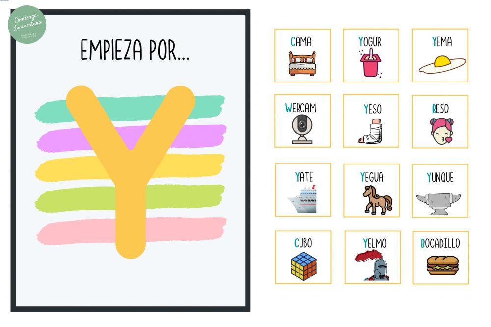 Empieza por... (V, W, Y, Z)