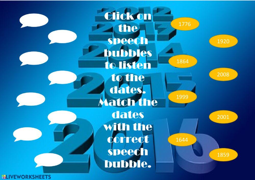 Do you know the year?