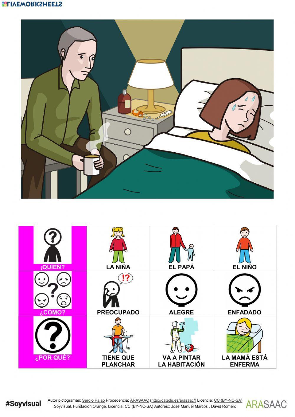 ESTRUCTURACION DEL LENGUAJE EMOCIONES PARTE 2 QUIEN, COMO PORQUE