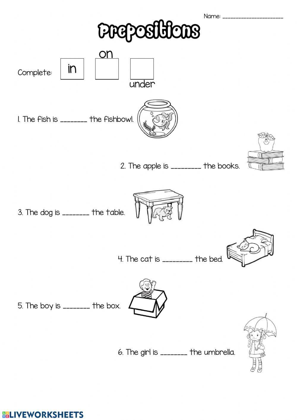 Prepositions