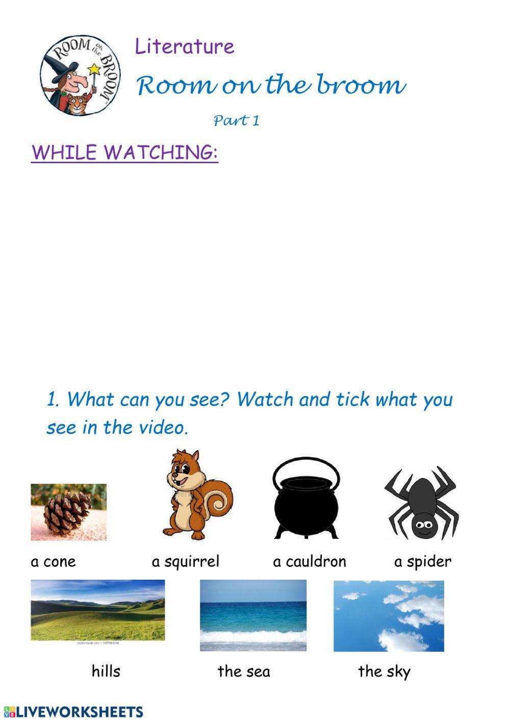 Story: Room on the broom - Part 1