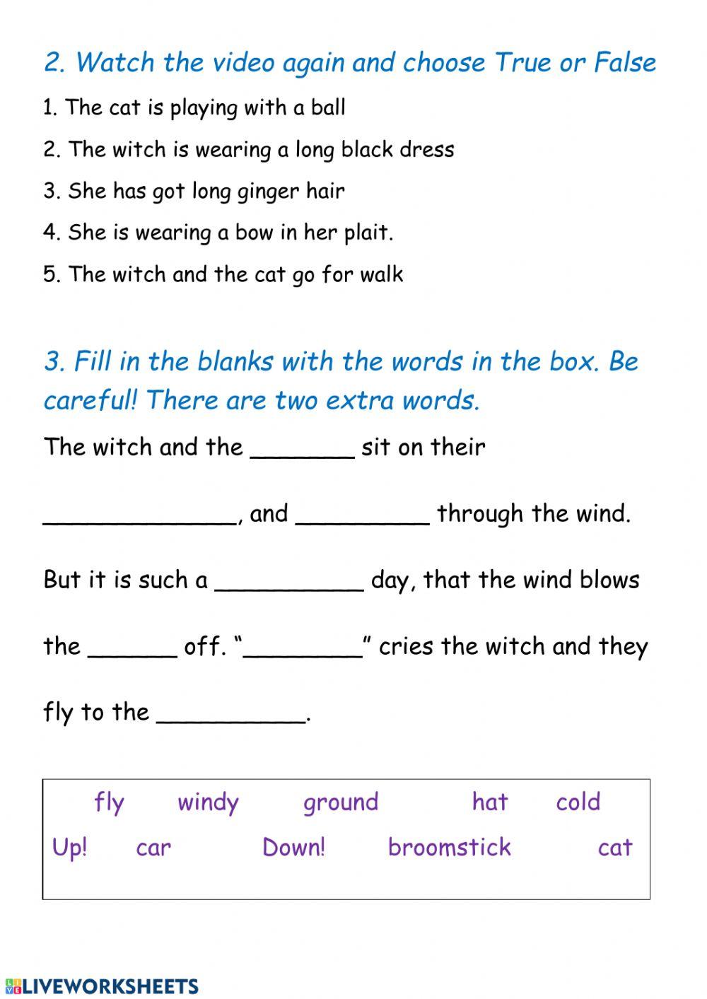 Story: Room on the broom - Part 1