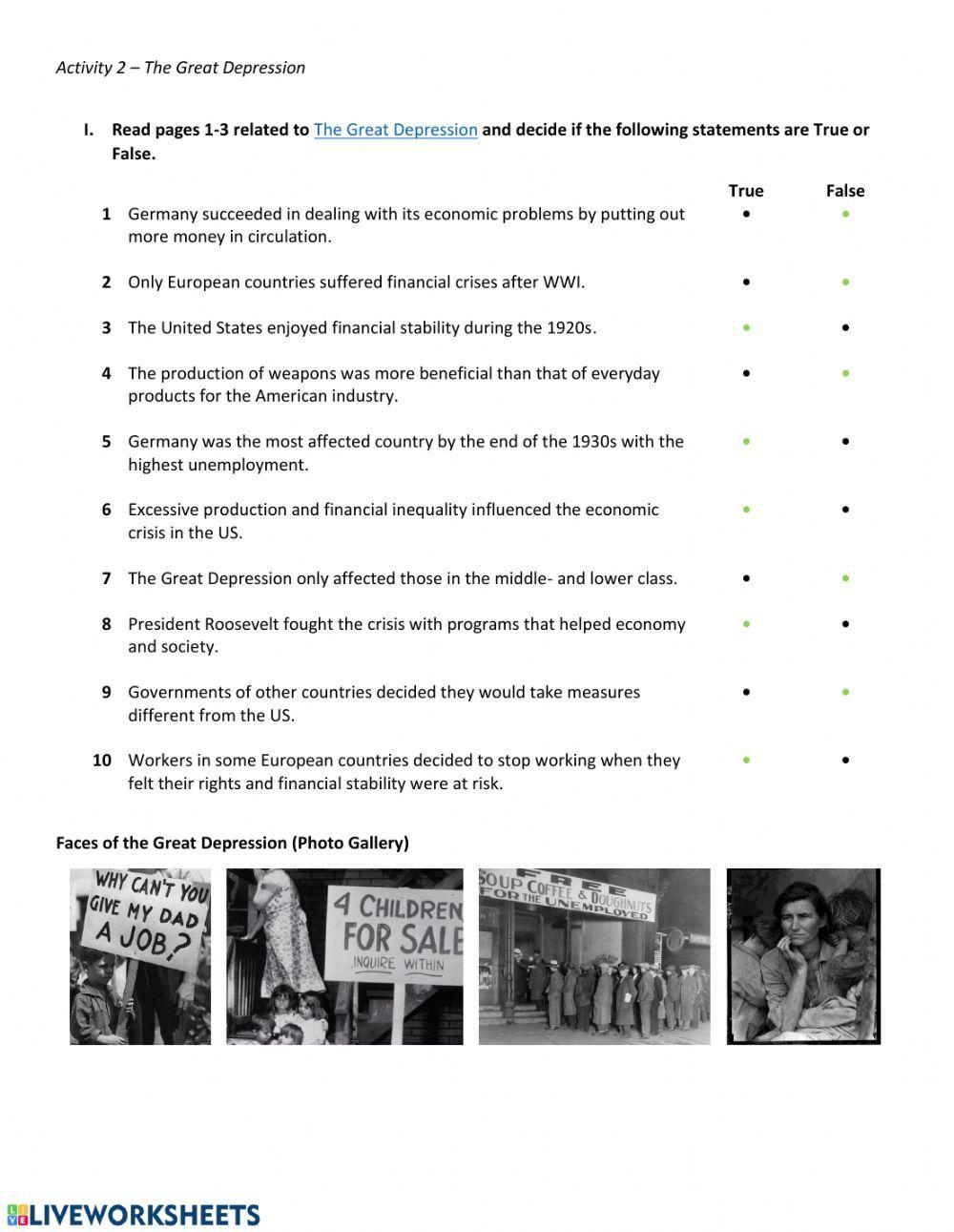 the-great-depression-worksheet-live-worksheets