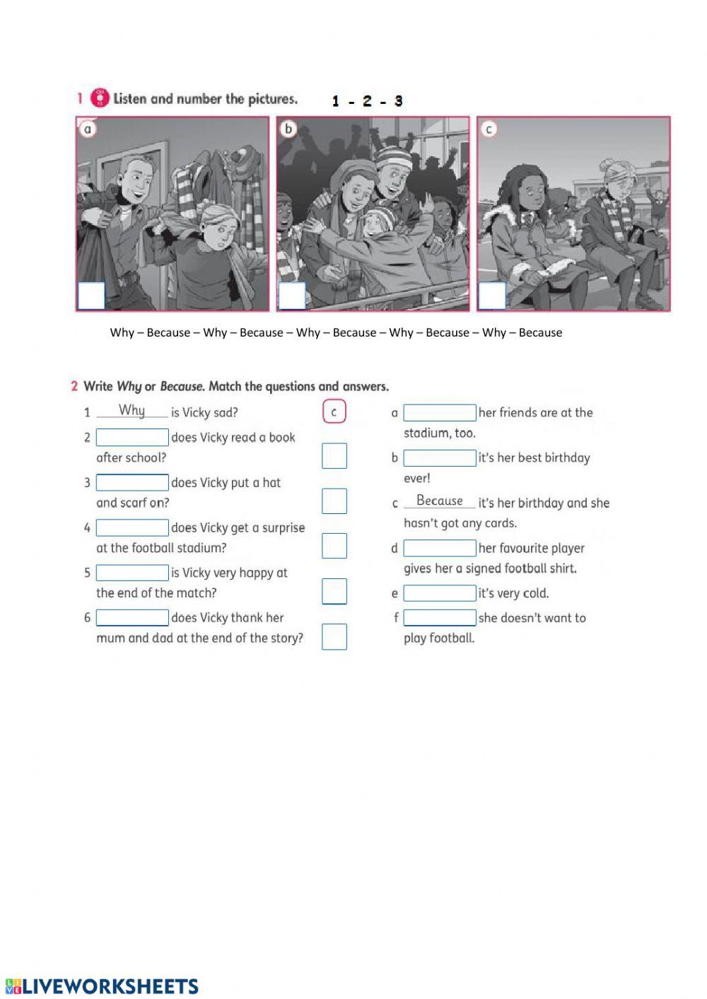 Story and vocabulary