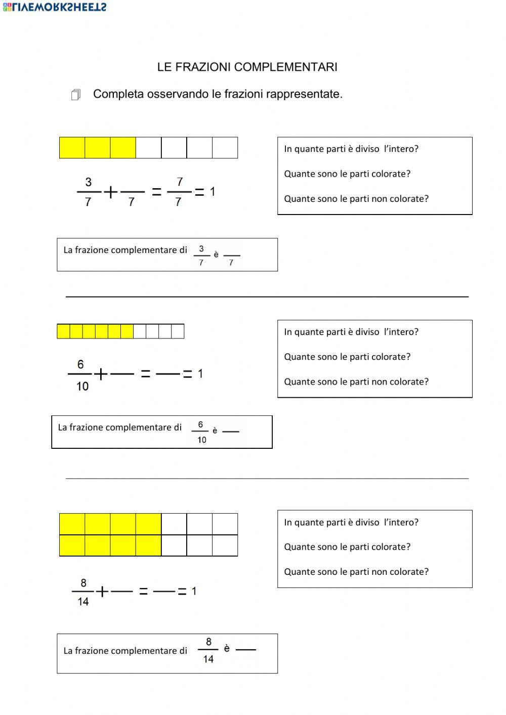 La frazione complementare