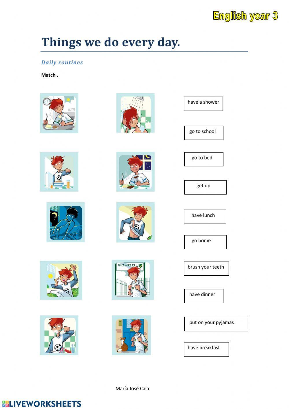 Things we do every day-w1