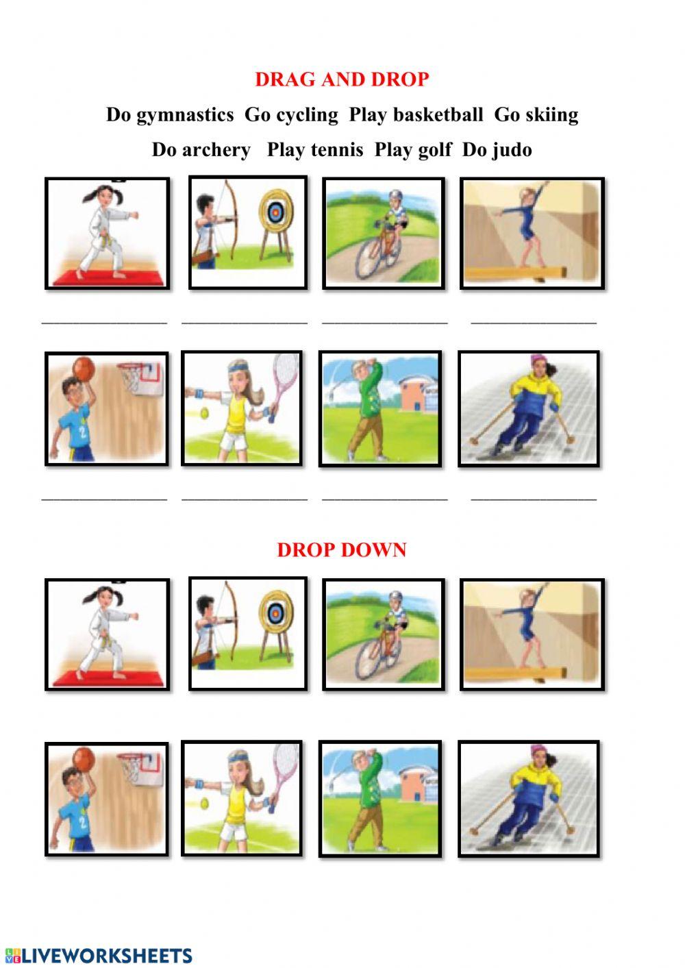 Drag and Drop-Drop Down