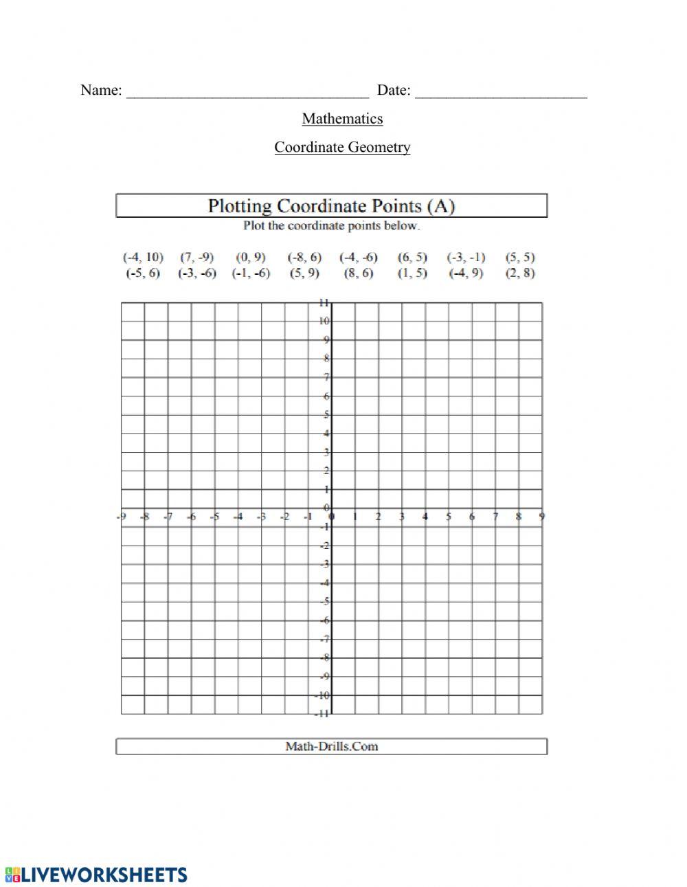 Coordinate Geometry